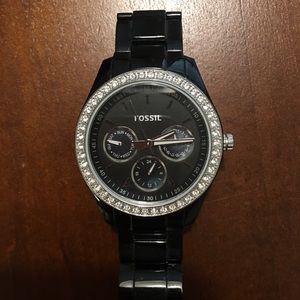 Fossil Black Watch